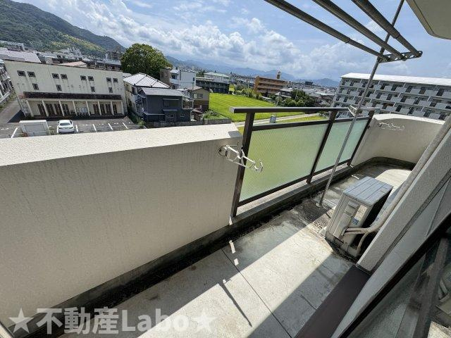 徳島市南島田町２丁目の賃貸マンションのバルコニー