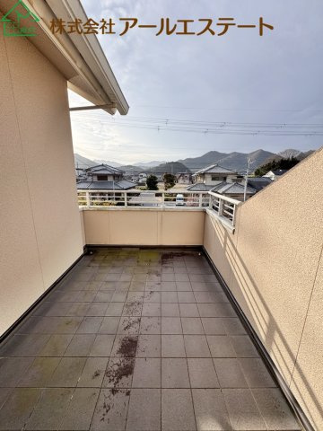 姫路市林田町林田　　　中古戸建のバルコニー