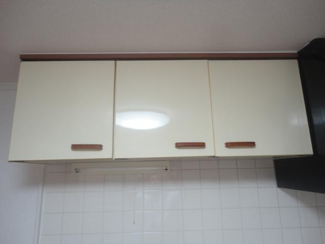 シャトー雅　　刈谷市近郊の賃貸はクラスホーム刈谷店の収納|キッチン吊戸棚