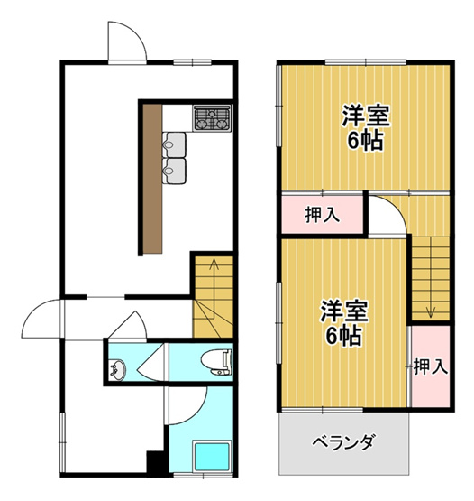 【間取り】 | 西口駅前店舗