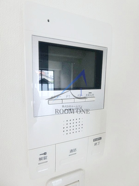 アーク　レティシア　レジデンスのセキュリティ|モニター付きインターホンです。