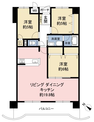 【間取り】 | ホワイトキャッスル今池2☆仲介手数料半額☆