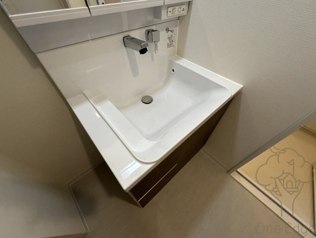 アウトフィールド海老江の洗面所