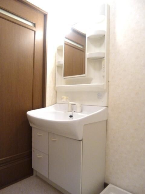 永田山王台戸建の洗面所