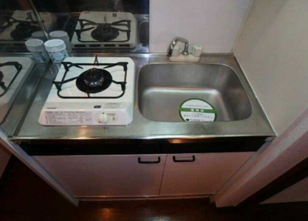 ロイヤルアメニティー池尻大橋　高層階　分譲賃貸　陽当たり良好のキッチン