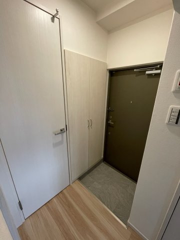 カーサベッレッツァの玄関