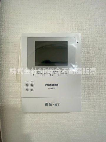 新池島町1丁目中古戸建の防犯設備|モニター付きインターホンがあり女性やお子様にも安心です！