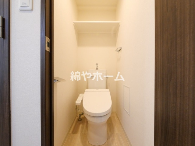 プレサンス玉造ザ・ライブのトイレ|ゆったりとした空間のトイレです