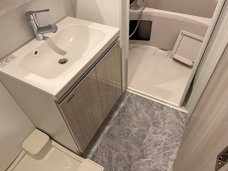 アドバンス三宮パルマの洗面所