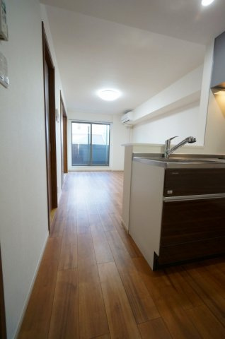 コーエーアビタシオンの居間・リビング|使いやすいリビングです