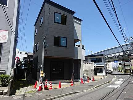 南区東雲３丁目の前面道路含む現地写真