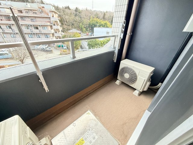 アンジェアルカンシエルのバルコニー