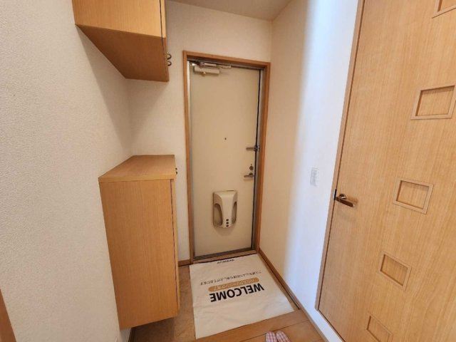 グレイスコート　A棟の玄関