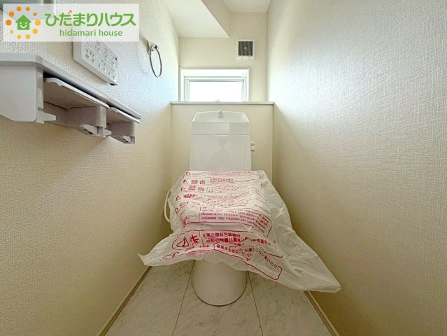リーブルガーデン須賀川森宿第8　新築戸建　2号棟のトイレ|温水洗浄便座ついてます(^^♪