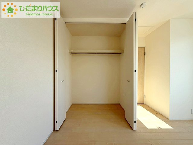 リーブルガーデン須賀川森宿第8　新築戸建　2号棟の収納|洋室B　収納