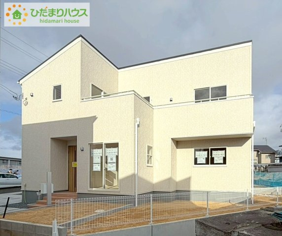 リーブルガーデン須賀川森宿第8　新築戸建　2号棟の外観|是非一度、ご家族そろってご内覧ください♪