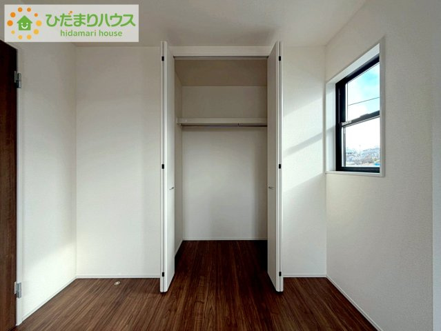 リーブルガーデン須賀川森宿第8　新築戸建　4号棟の収納|洋室B　収納