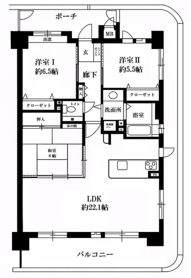 【間取り】 | ユートピア大入