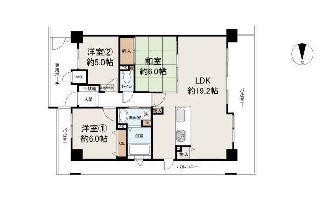 【間取り】 | エスリード藤井寺
