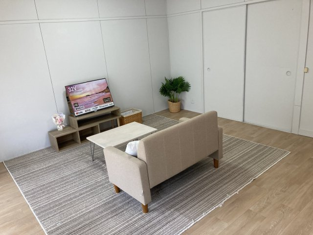 ドミールサニー君影の居間・リビング|広々使えるリビングスペース