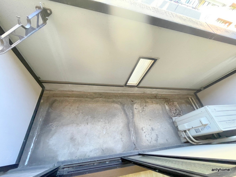 ハイツ・ドアーン　仲介手数料無料のバルコニー