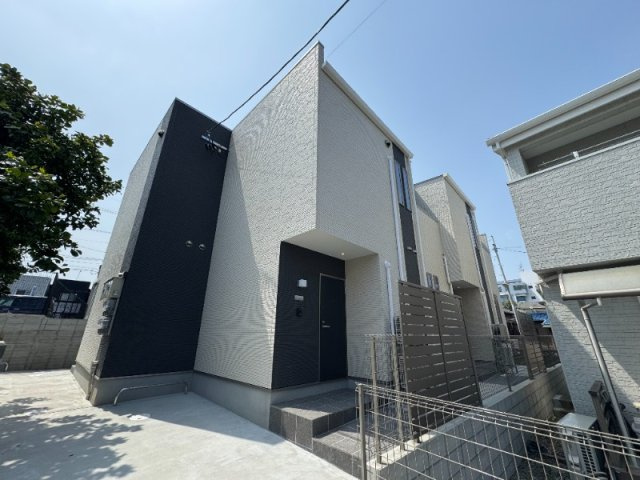 大野城市山田４丁目のアパートの外観