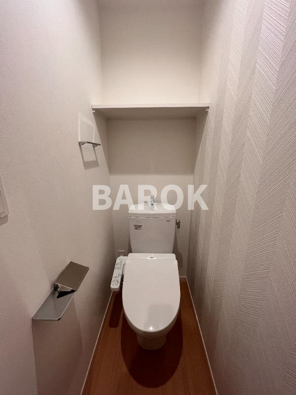 大野城市山田４丁目のアパートのトイレ