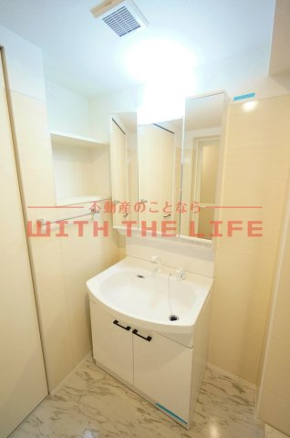 PISTA（ピスタ）梅満【10,000円キャッシュバック対象物件】の洗面所|脱衣スペースもあります