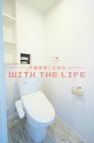 PISTA（ピスタ）梅満【10,000円キャッシュバック対象物件】のトイレ|ゆったりとした空間のトイレです