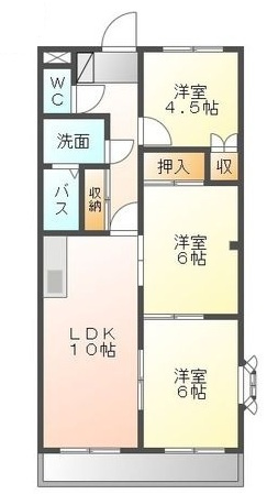 ハイムリトルオアシスの間取り