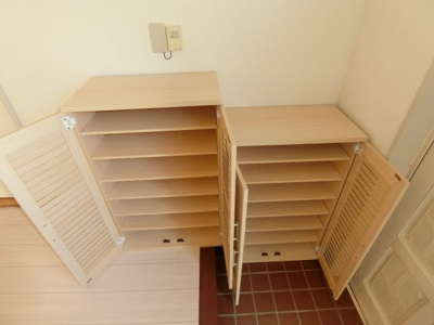 【玄関】 | 日高市貸家 | 下駄箱