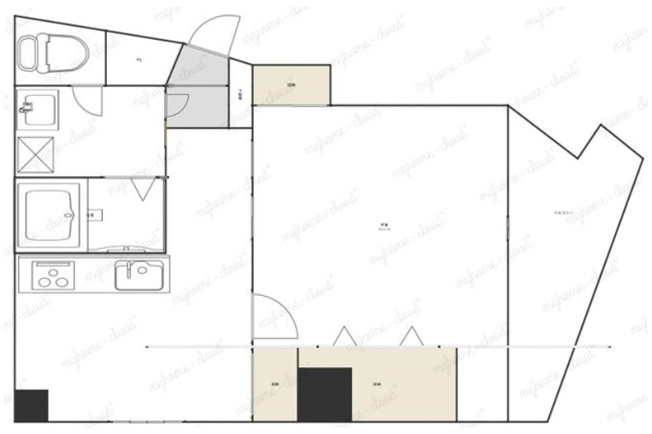 【間取り】 | ウイン池袋 | 東向きのお部屋なので、陽当たり・通風良好です！