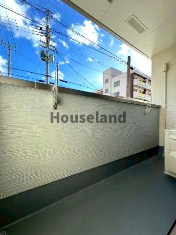 フジパレス市駅東イーストのバルコニー