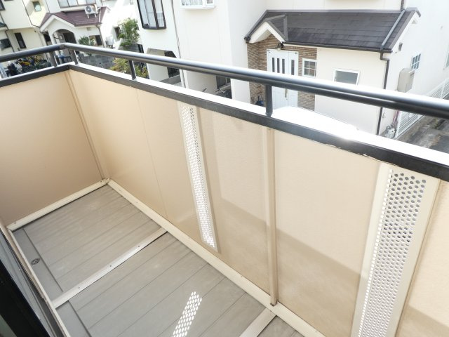 ソレアード北仁川のバルコニー