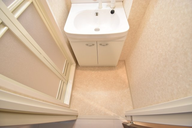 Luxe西長堀の洗面所