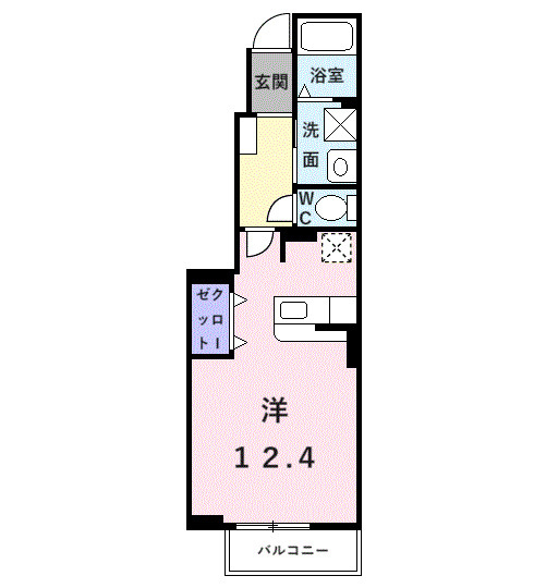 クリスタルブライトの間取り