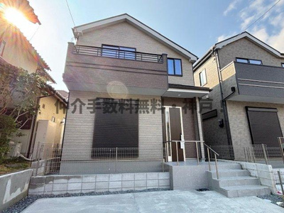 【外観】 | 神戸市垂水区桃山台6丁目　新築戸建B号棟　仲介手数料無料！ | 外観もきれいです