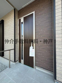 【玄関】 | 神戸市垂水区桃山台6丁目　新築戸建B号棟　仲介手数料無料！ | 玄関です