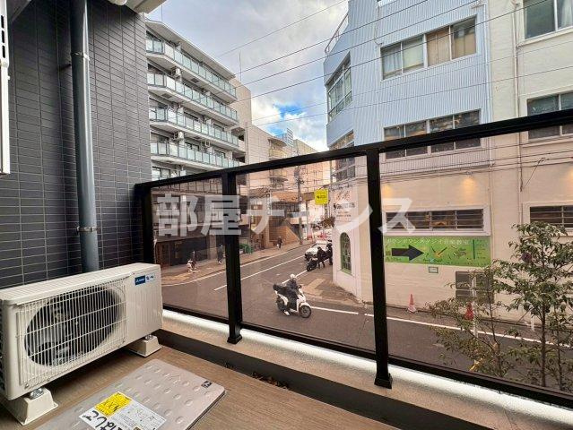 クレヴィスタ名古屋上前津のバルコニー