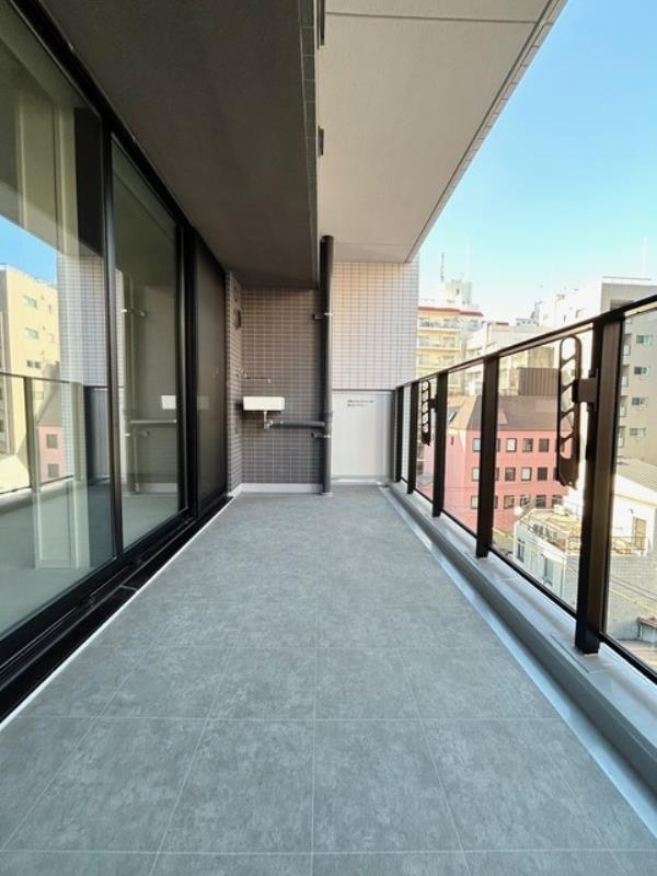 シティハウス巣鴨のバルコニー