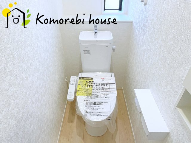 上尾市大谷本郷　第7　Ⅱ期　新築一戸建て　クレイドルガーデン　02のトイレ|落ち着いた色調のトイレです