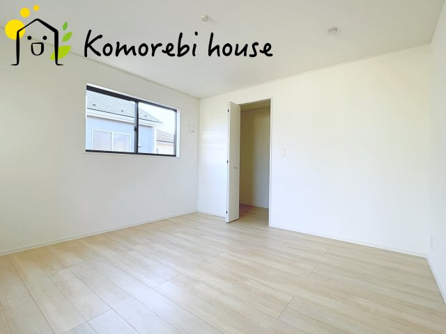 上尾市大谷本郷　第7　Ⅱ期　新築一戸建て　クレイドルガーデン　02の寝室|ゆとりの広さです