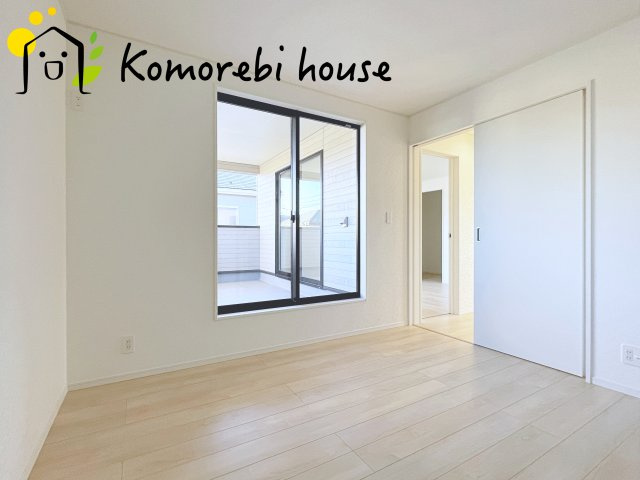 上尾市大谷本郷　第7　Ⅱ期　新築一戸建て　クレイドルガーデン　02の洋室|個人の部屋や寝室として使える洋室です