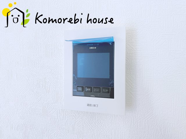 上尾市大谷本郷　第7　Ⅱ期　新築一戸建て　クレイドルガーデン　02の防犯設備|モニター付インターホンです