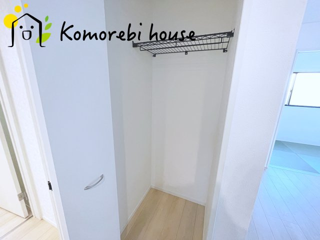 上尾市大谷本郷　第7　Ⅱ期　新築一戸建て　クレイドルガーデン　02の収納|たっぷりとした収納スペースです