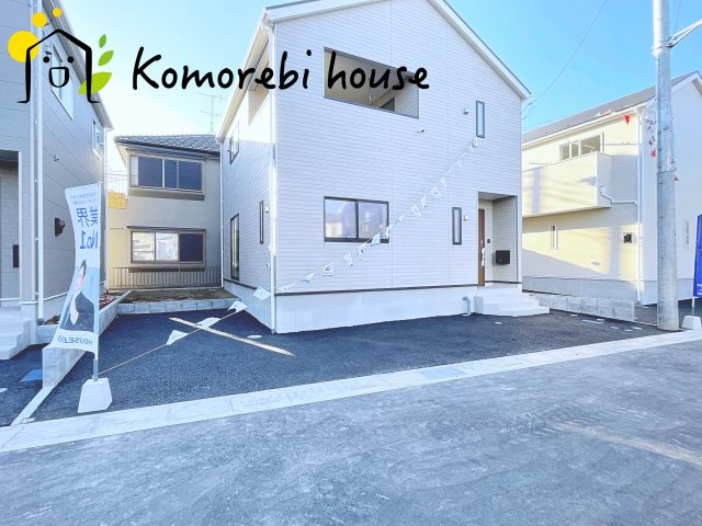 上尾市大谷本郷　第7　Ⅱ期　新築一戸建て　クレイドルガーデン　02の駐車場|駐車スペースもあります