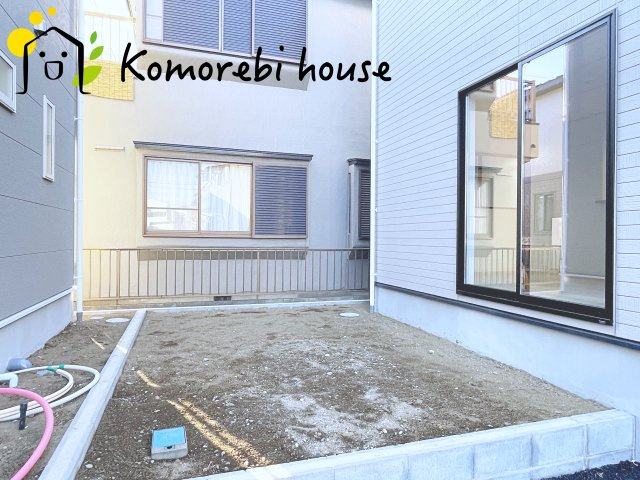 上尾市大谷本郷　第7　Ⅱ期　新築一戸建て　クレイドルガーデン　02の庭|お庭で自由な時間を過ごせます