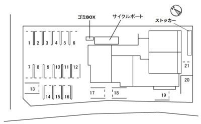 【区画図】 | シャーメゾン旭通り