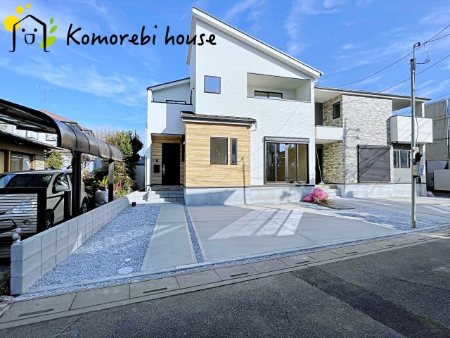 さいたま市西区宮前町　5期　新築一戸建て　ケイアイグレース　01の駐車場|26.2.21撮影済み