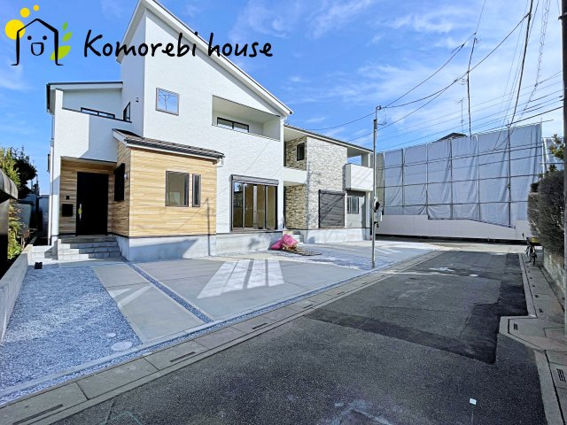 さいたま市西区宮前町　5期　新築一戸建て　ケイアイグレース　01の駐車場|26.2.21撮影済み